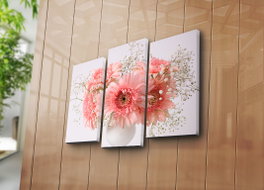 Wallity 3KBPAT-44 Lienzo Decorativo de 3 Piezas Multicolor